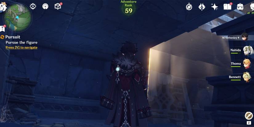 genshin impact how to trigger pursuit 1 quest