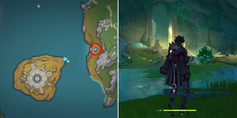 genshin impact meteoric lance orthant puzzle entrance location