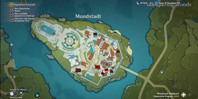 genshin impact philanemo mushrooms locations in city of mondstadt