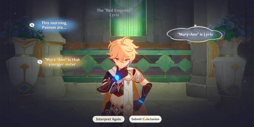 genshin impact search in the algae sea quest association game 2 answer