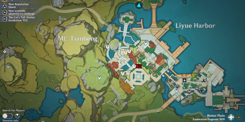 genshin impact silk flower location in liyue harbor