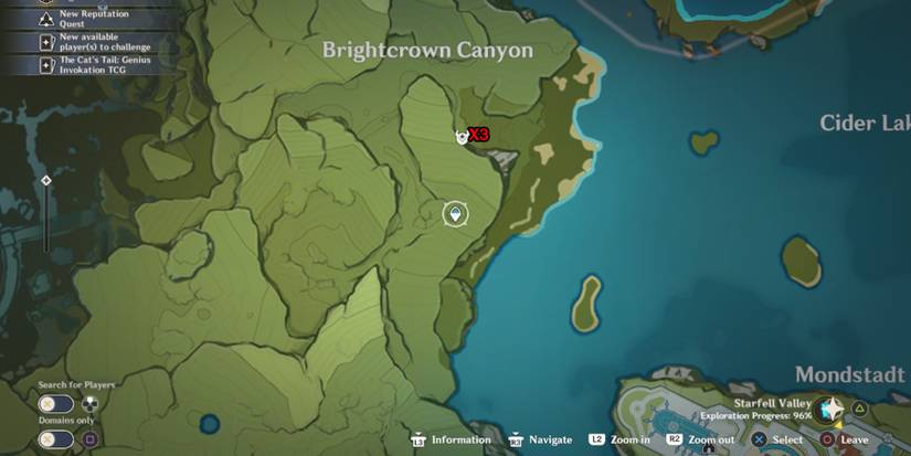 genshin impact small lamp grass location in brightcrown mountains