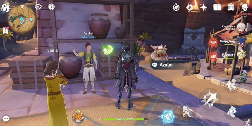 Genshin Impact- Sumeru Food Azalai Location