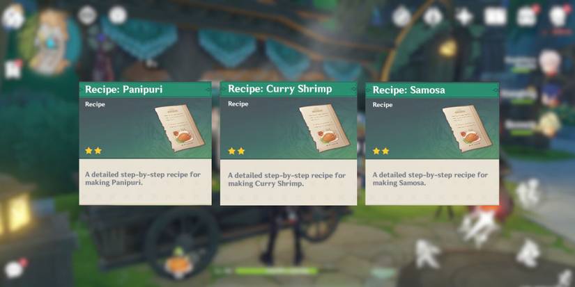Genshin Impact- Sumeru Food Locations Jahangir Recipes