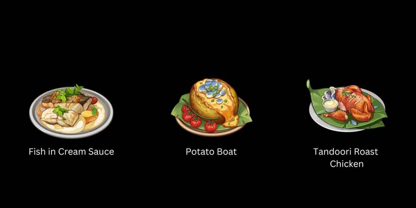 Genshin Impact- Sumeru Food Remaining Food Recipes