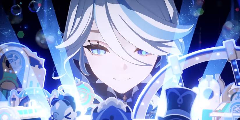 genshin impact things furina smiling