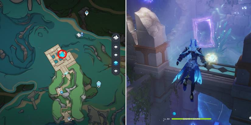 genshin impact through the looking glass location 4