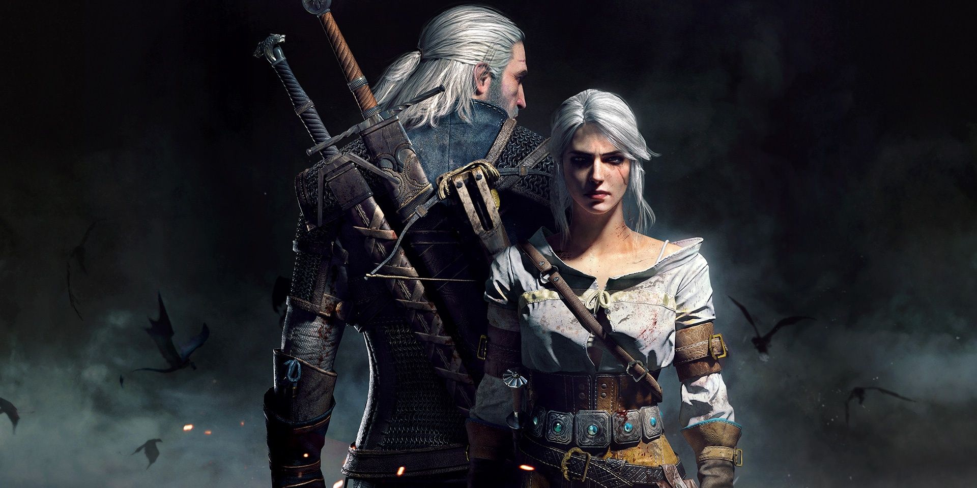 Geralt and Ciri in The Witcher 3: Wild Hunt