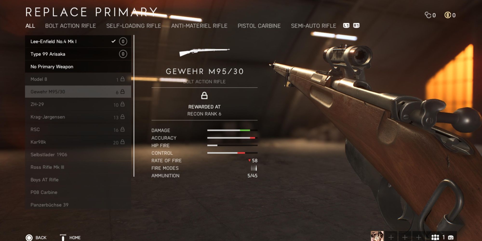 Gewehr M95:30 in Battlefield 5