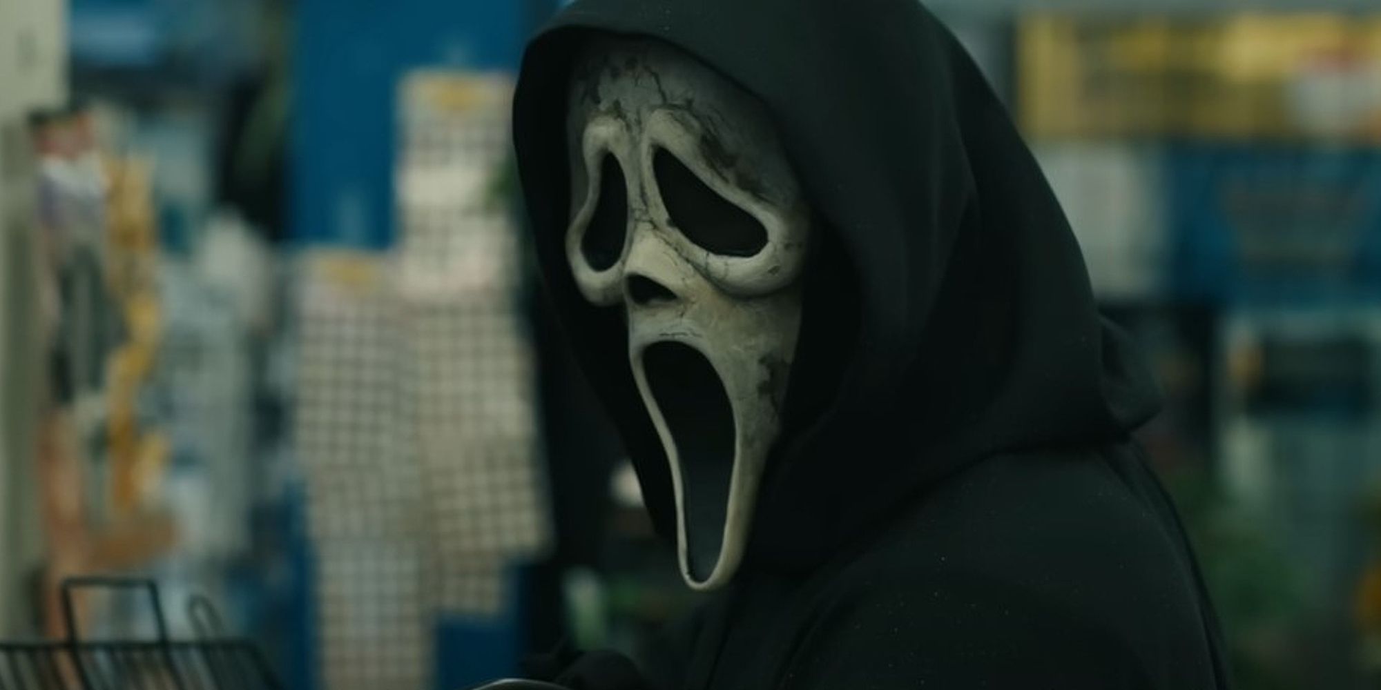 The Ghostface killer in Scream 6