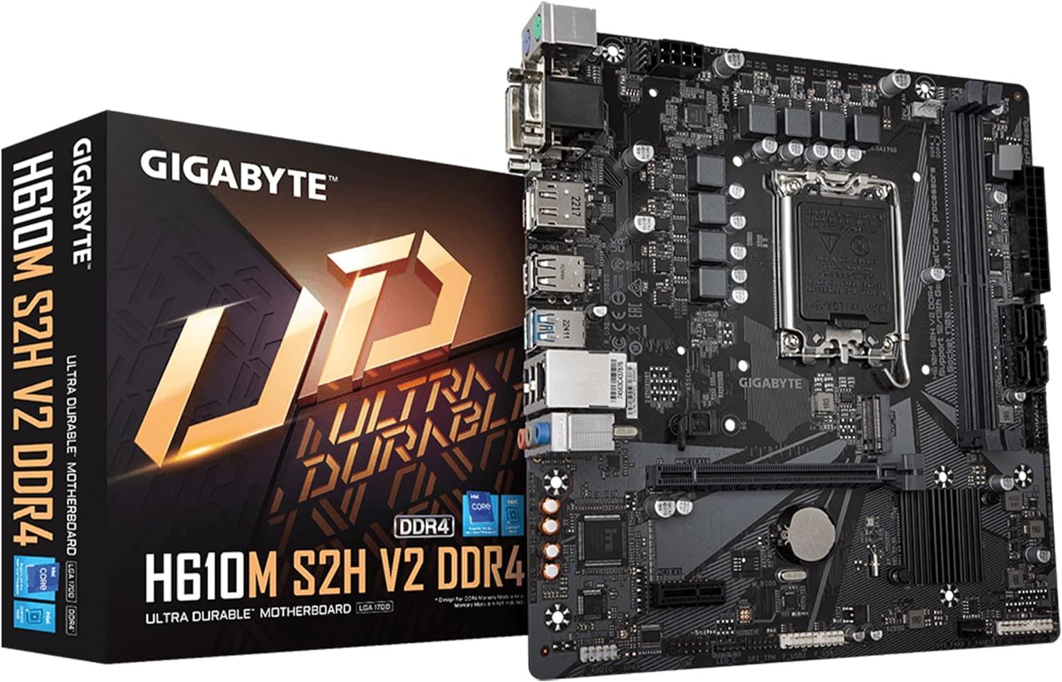 GIGABYTE H610M S2H V2 DDR4 Motherboard