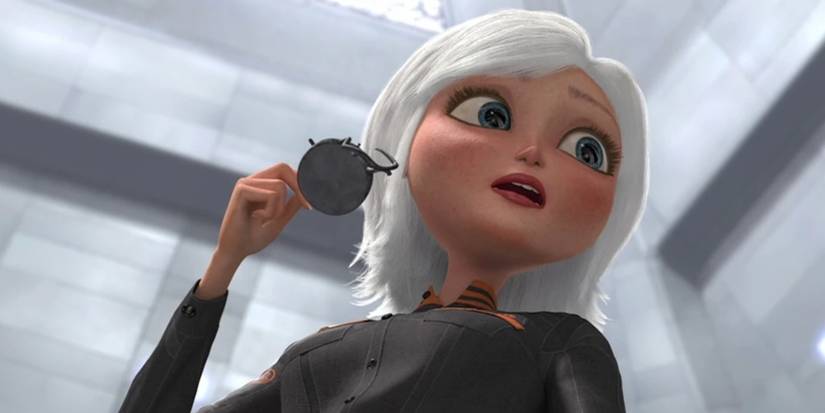 Ginormica in a laboratory