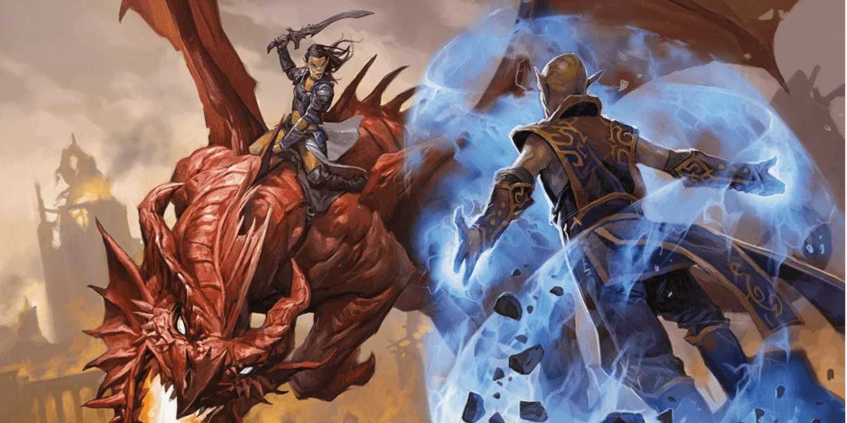 Githyanki and Dragon