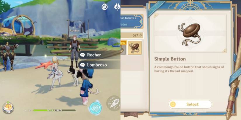 give lombroso simple button genshin impact