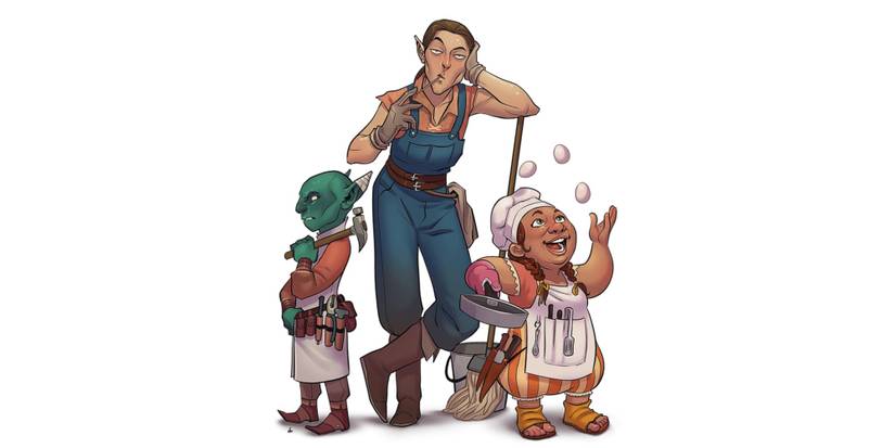 Goblin, Elf, Halfling