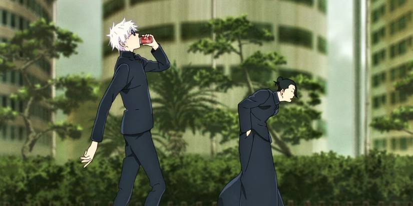 Gojo and Geto Walking