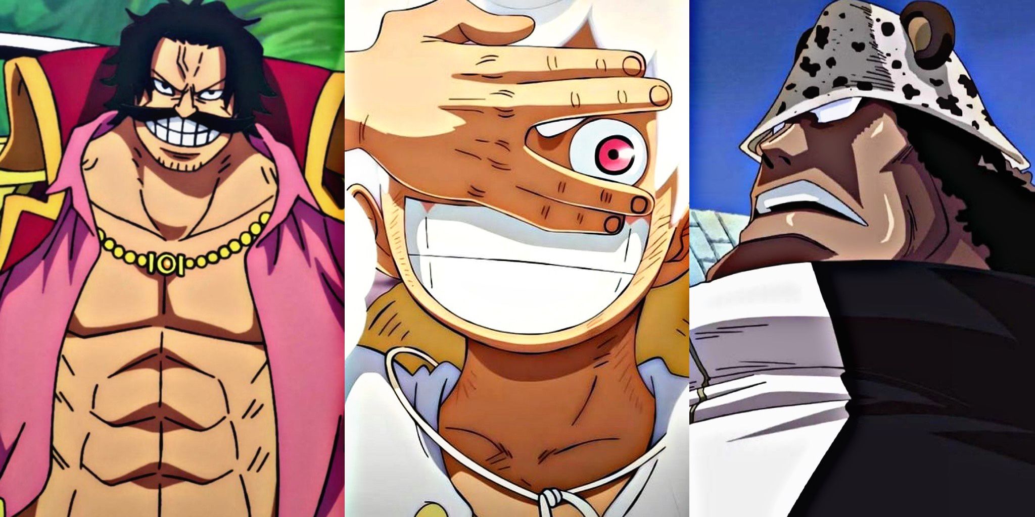 Gol d roger nika luffy kuma one piece