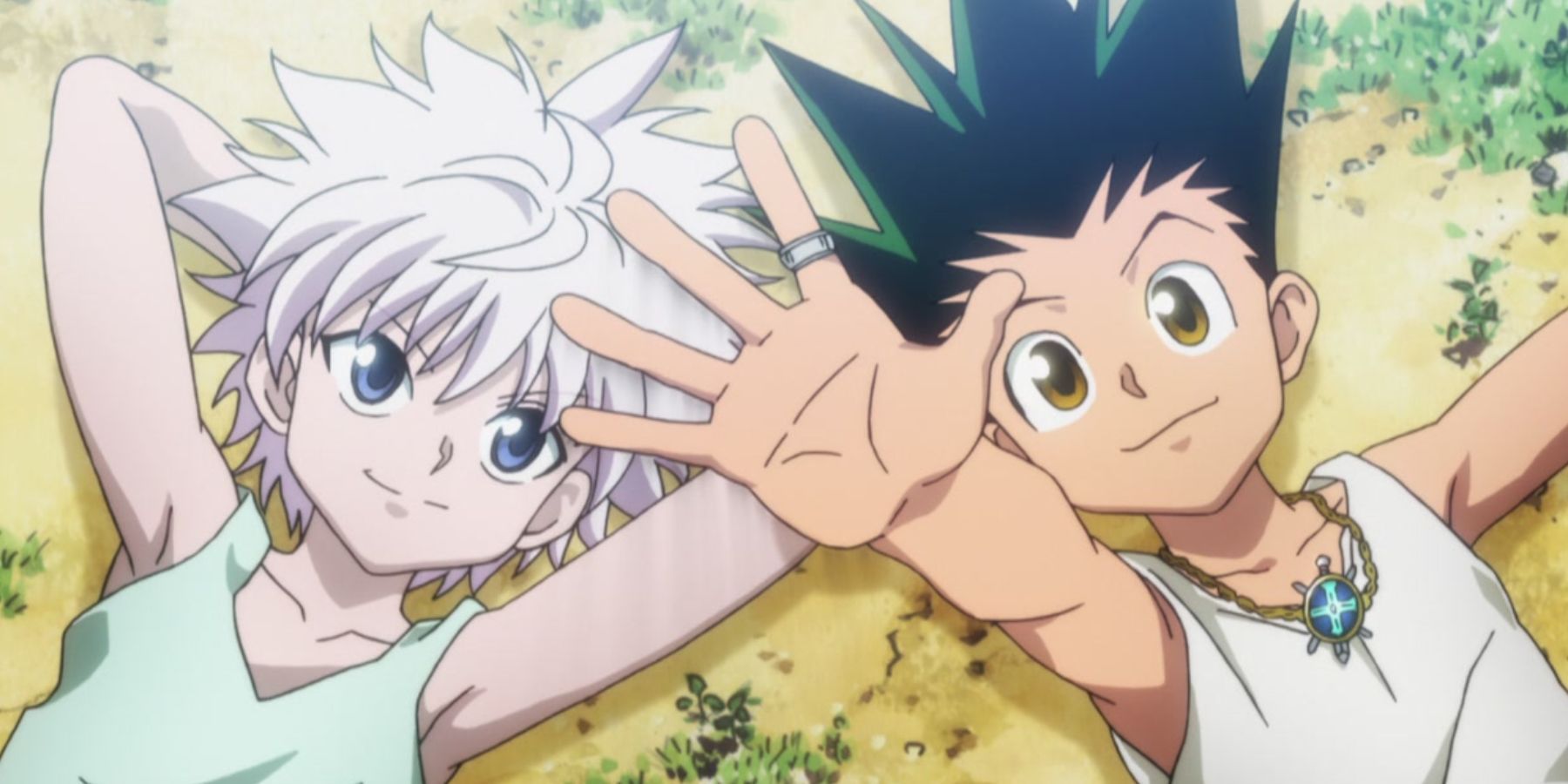 Gon and Killua in Hunter x Hunter