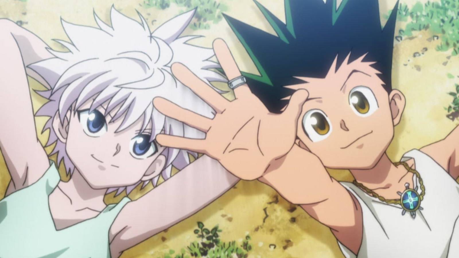 Gon and Killua in Hunter x Hunter
