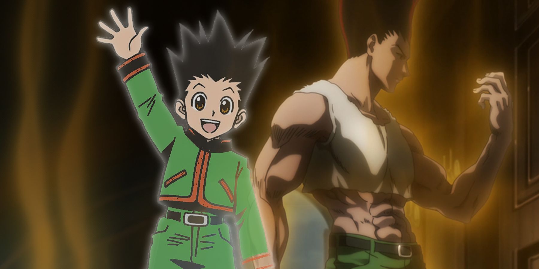 gon loses himself to adult gon