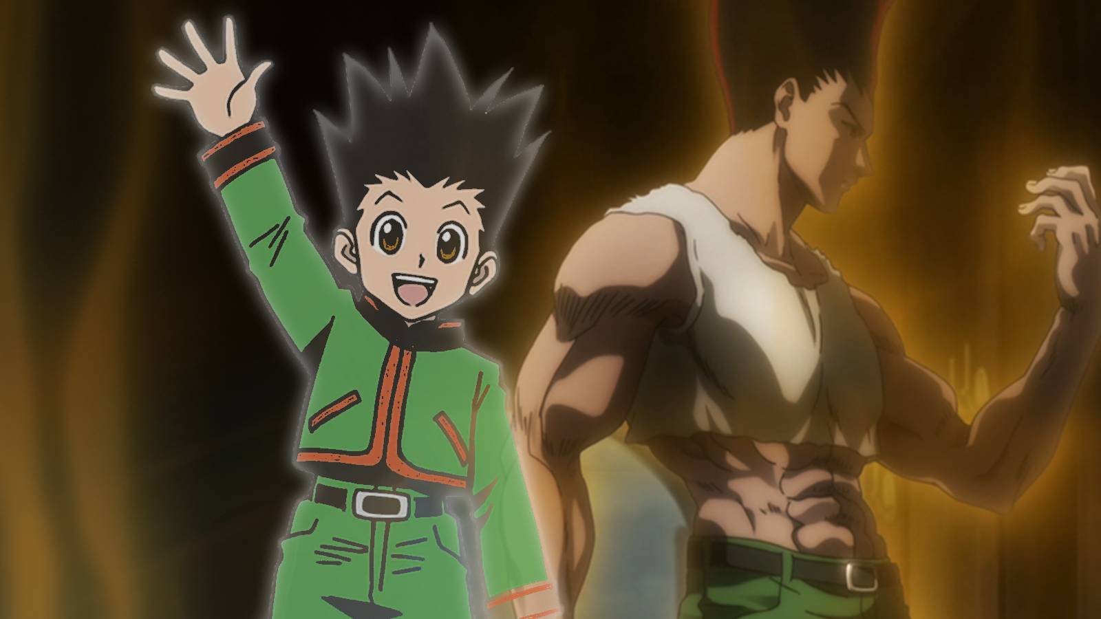 gon loses himself to adult gon