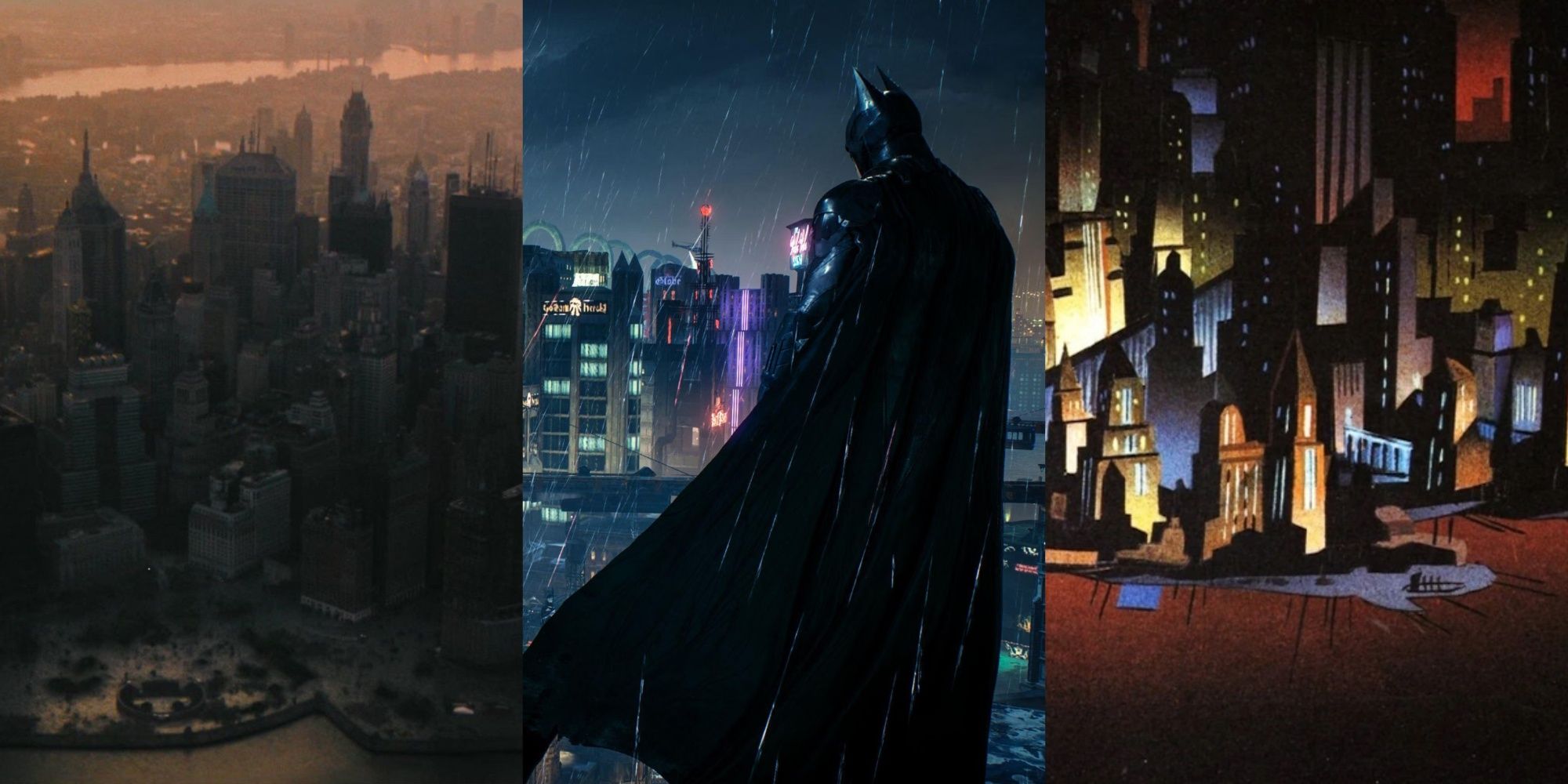 Imagem em destaque da cidade de Gotham