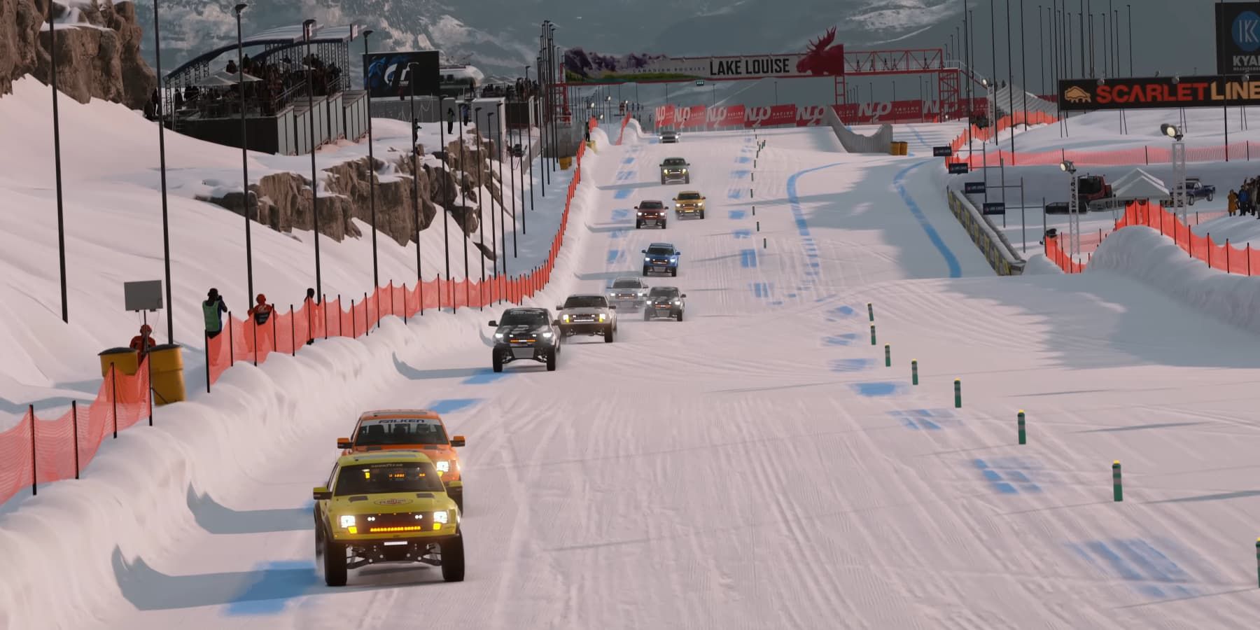 gran turismo 7 update 1.40 new circuit lake louise snow