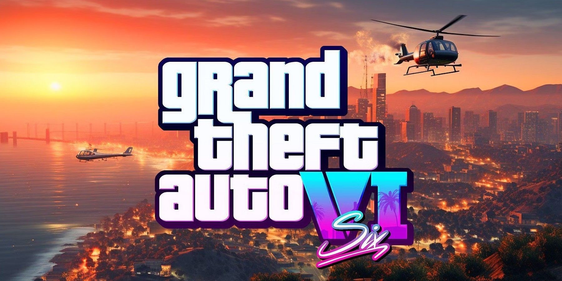 GTA 6 - GRAND THEFT AUTO SIX VI ROCK STAR GAMES NEW TRAILER FAN - MADE