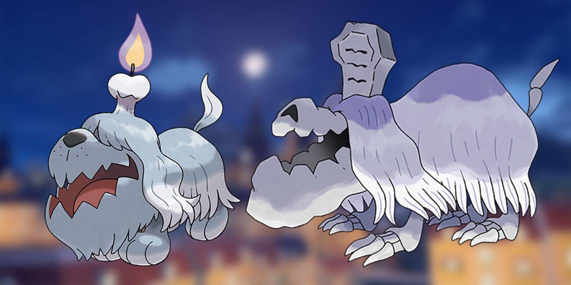 Pokemon Fan Reimagines Greavard and Houndstone in Paper Mario Style