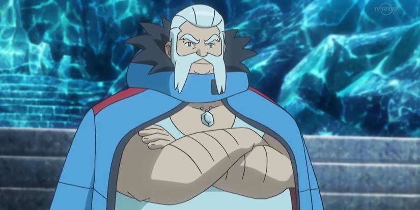 Gym Leader Wulfric In The Pokemon Anime