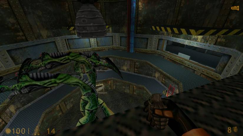 Half Life Tentacle Above