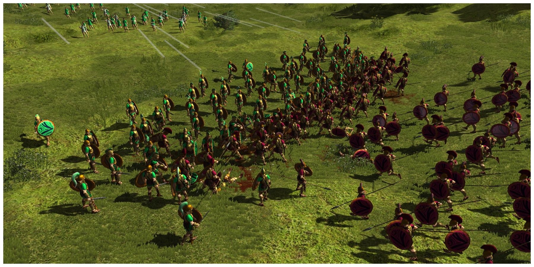 Warriors readying for battle in Hegemony 3 Clash of Ancients
