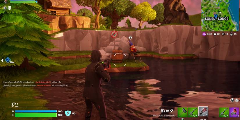 hidden gnome at lonely lodge