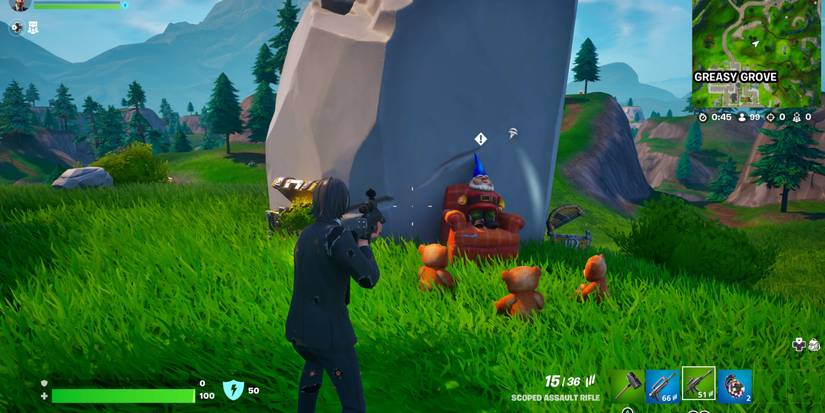 hidden gnome near greasy grove