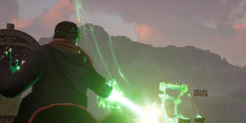 Avada Kedavra in Hogwarts Legacy