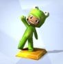 Figurine Hopper de la collection de trophées MySims dans Les Sims 4