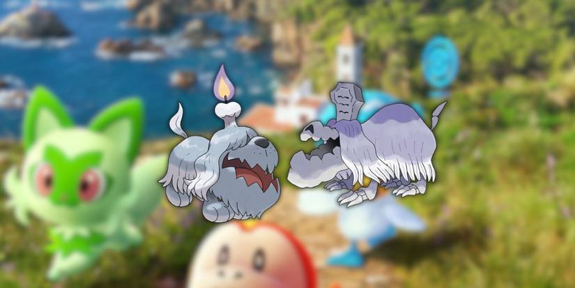 Greavard and Houndstone in Pokemon Go