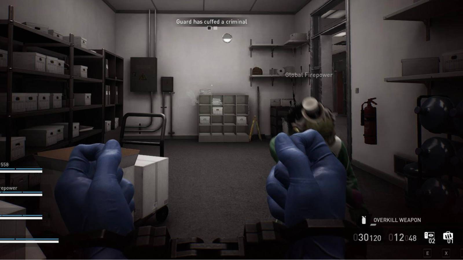 cuffed player in payday 3