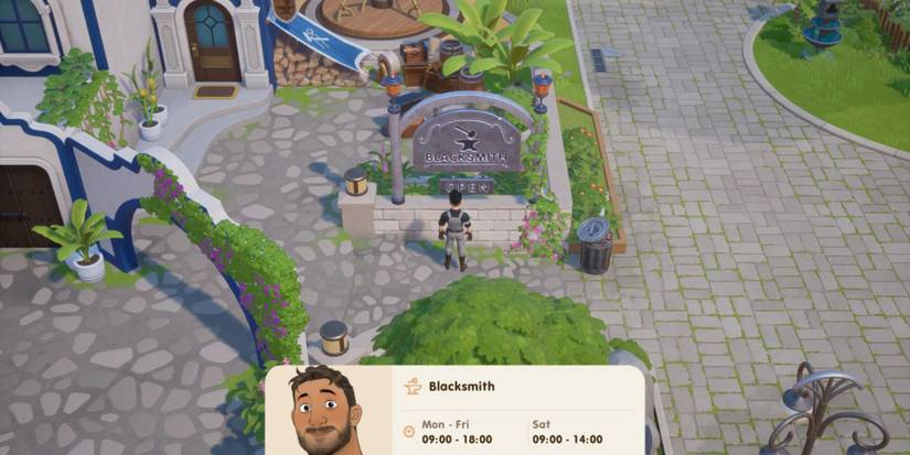 blacksmith coral island