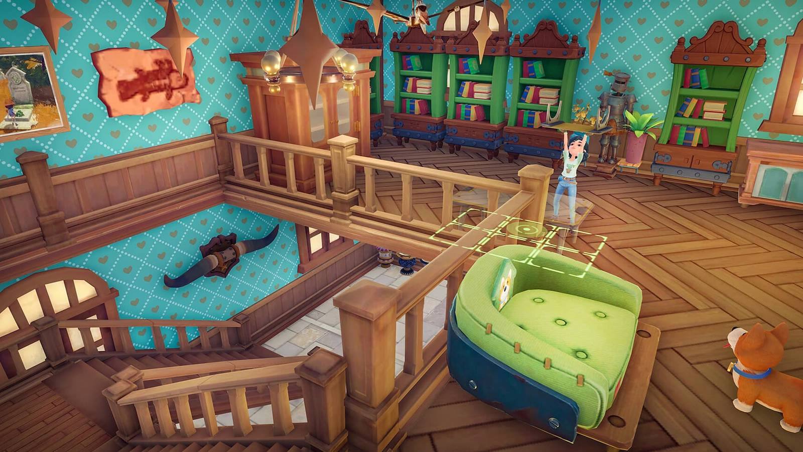 Decorating a home in My Time At Sandrock