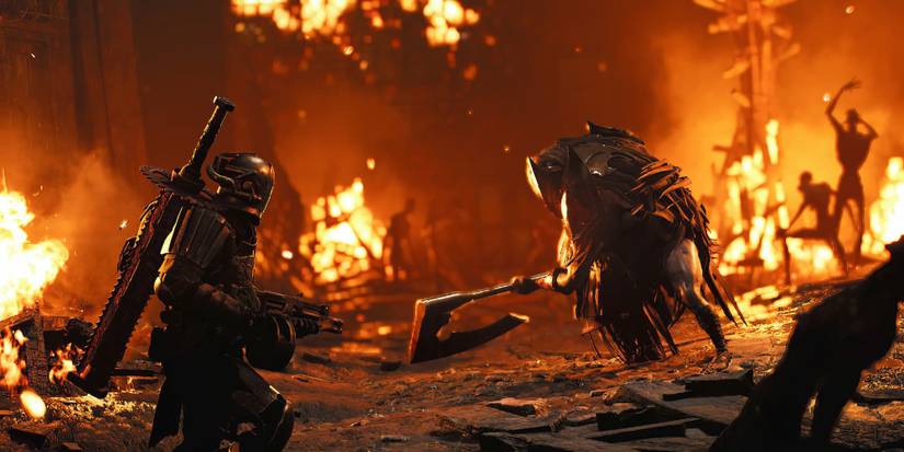 Fighting enemies in Losomn in Remnant 2