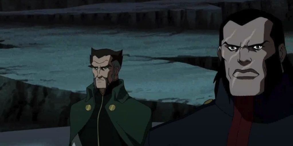 An image of Vandal savage and Ra’s al Ghul