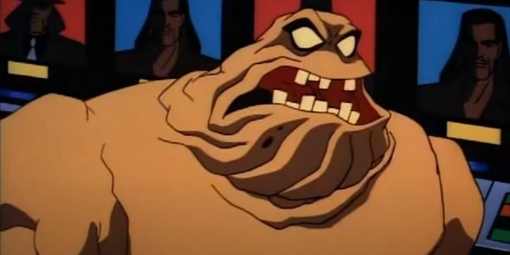 An image of Clayface being angry