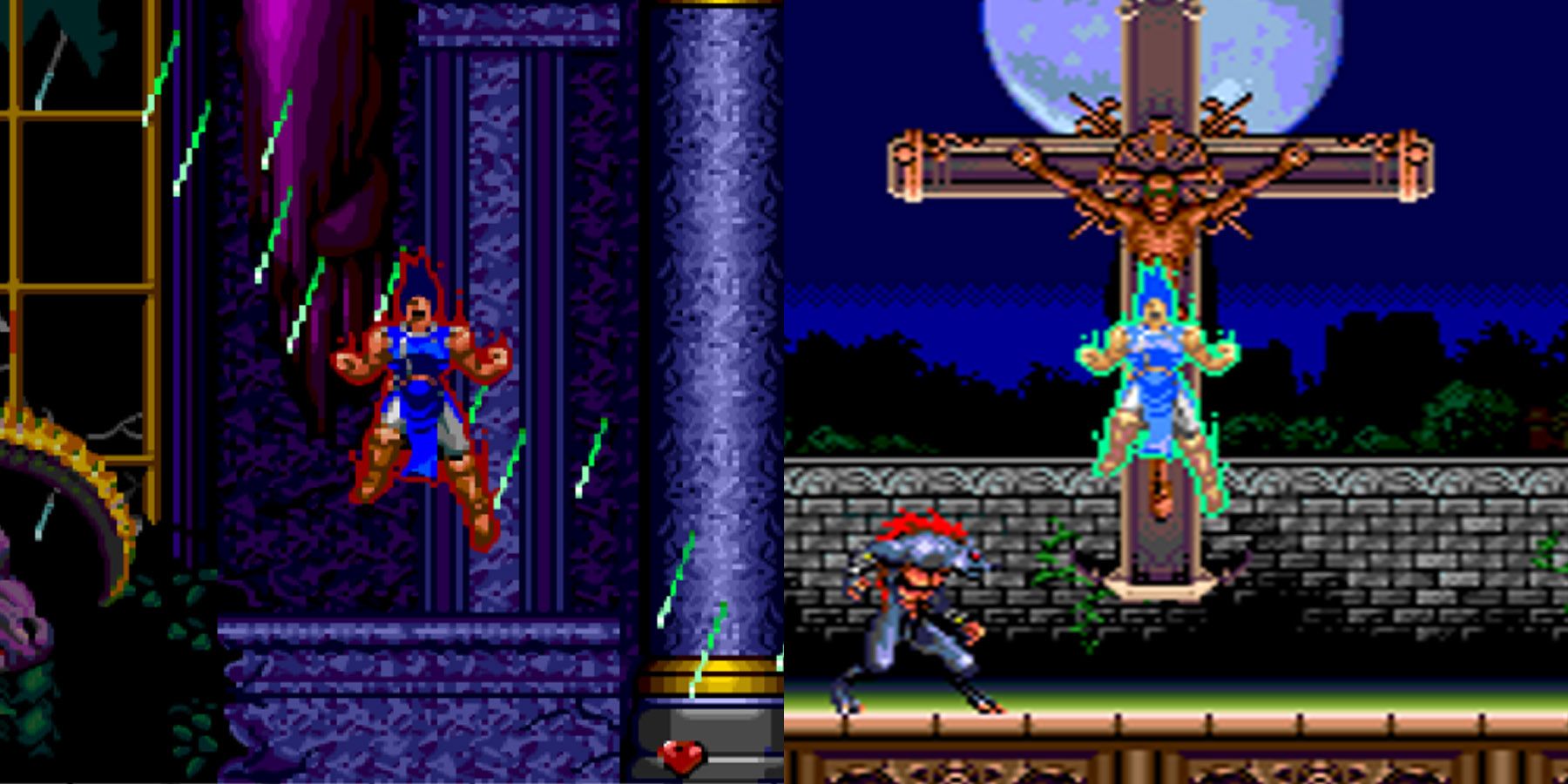 Item Crash for Sub Weapons in Castlevania games