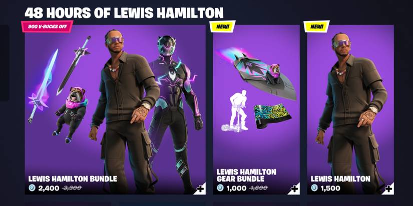 item shop featuring lewis hamilton cosmetics