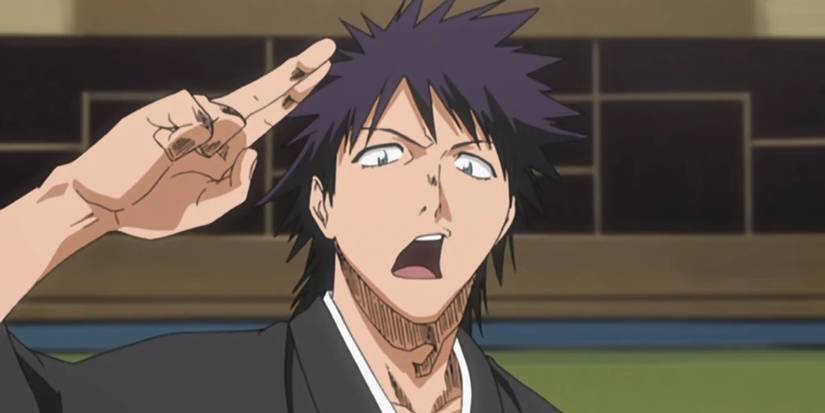 Kaien Shiba introducing himself to Rukia in the Bleach anime