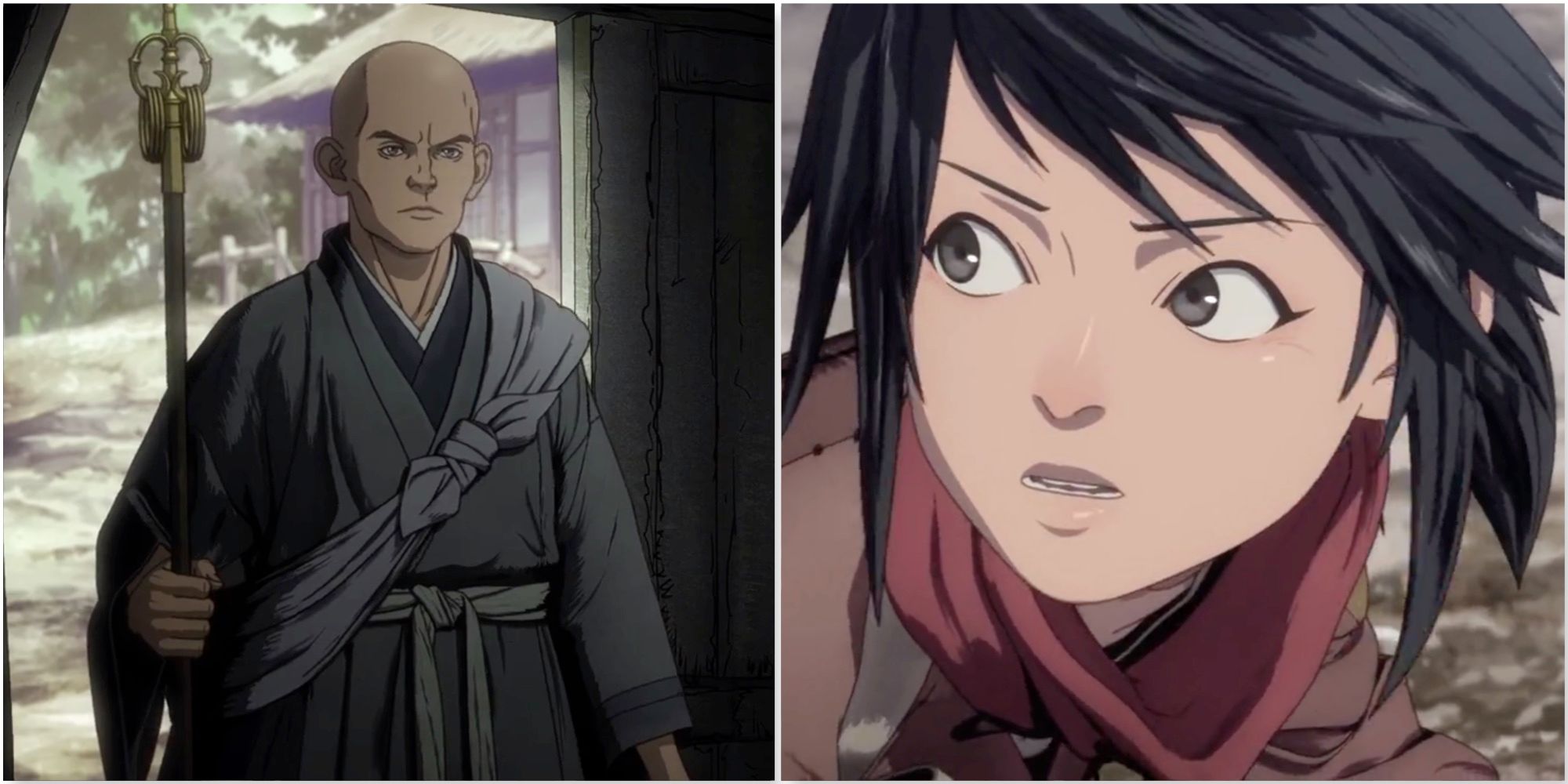 Kaizen and Sayo in Netflix’s Onimusha