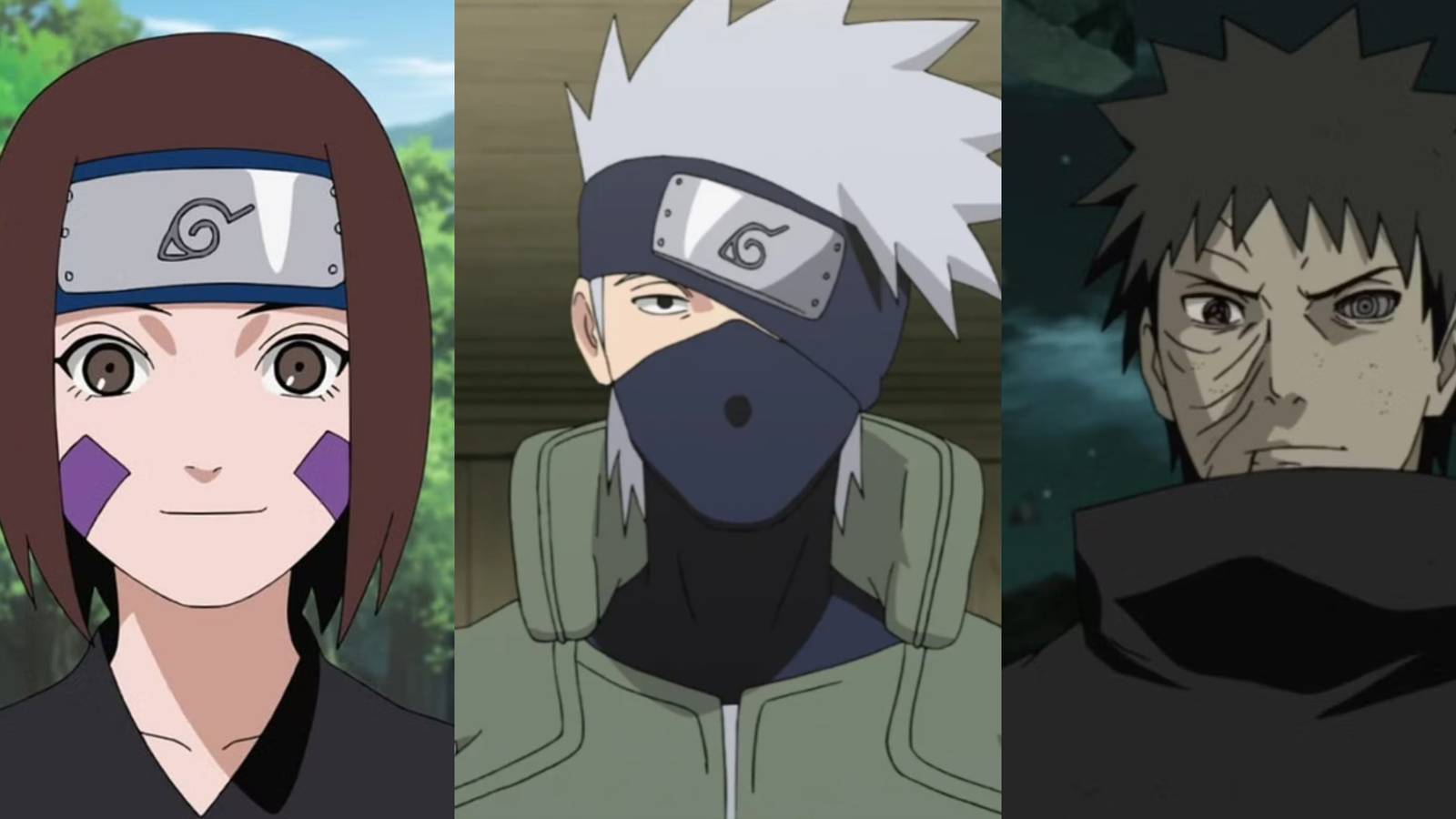 Kakashi Friends Obito Rin Naruto - Featured
