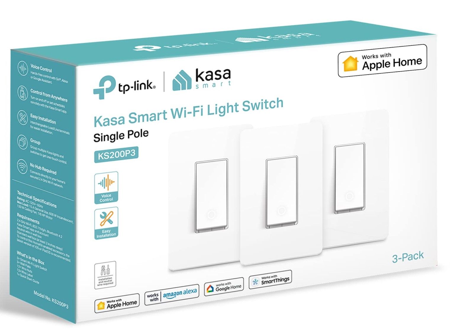 Kasa Smart WiFi Light Switch