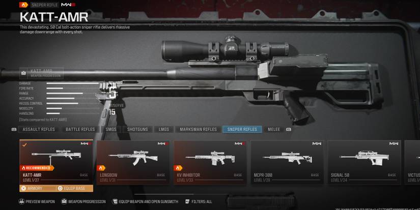 katt-amr sniper rifle